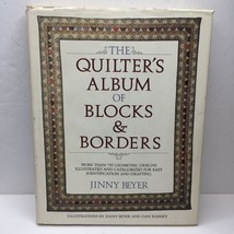 The Quilter&#39;s Album Blocks Borders 750+ Geometric Designs Jinny Beyer Hardbound - £23.58 GBP