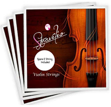 Top Race Replacement 4/4 &amp; 3/4 Violin Strings - High-Quality, Long-Lasti... - £20.18 GBP