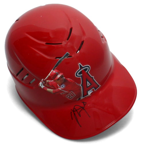 Primary image for Mike Trout Autographed Los Angeles Angels Hand Painted Batting Helmet PSA/DNA