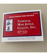 2024 National mah jongg league STANSARD SIZE Card- ( IN HAND) OFFICIAL* - $14.00