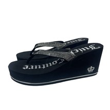 Juicy Couture Ultra Bling Wedge Sandals Sz 7 NEW - £19.93 GBP