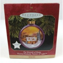 Hallmark The Warmth of Home Thomas Kincade Keepsake Ornament in Original Box - £4.55 GBP