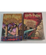 Harry Potter &amp; The Sorcerer&#39;s Stone/Chamber Of Secrets by J. K. Rowling ... - £10.19 GBP