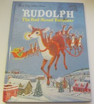 Rudolph the Red-Nosed Reindeer 1992 Big Golden Book Barbara Shook Hazen - £6.32 GBP