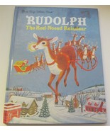 Rudolph the Red-Nosed Reindeer 1992 Big Golden Book Barbara Shook Hazen - £6.35 GBP