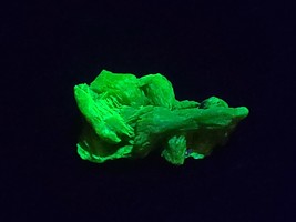 1.9 Gram  Meta -autunite Crystal, Fluorescent Uranium Ore - $45.00