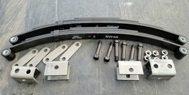 3500 Axle Trailer 1750 springs suspension kit. Hanger kit single - £64.15 GBP