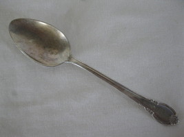 Rogers Bros. 1847 Remembrance Pattern Silver Plated 7.25" Table Spoon #3 - $7.00