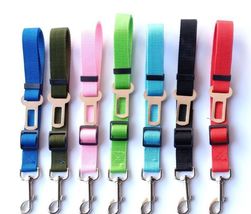 Universal Dog Car Safety Seat Belt - Heavy Duty Adjustable Travel Leash ... - $10.89