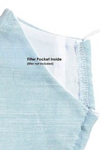 New Aqua Unisex Fashionable Reusable Washable Fabric Face Mask - £5.53 GBP