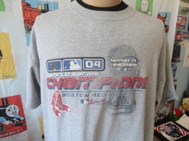 Vintage Boston Red Sox 2004 World Series T Shirt 2XL - £15.54 GBP