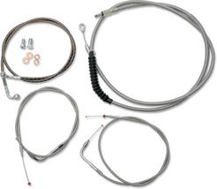 Cable/Brake Line Kit 12-14in. Ape Hangers Stainless Steel LA-8130KT-13 Softail - £333.67 GBP