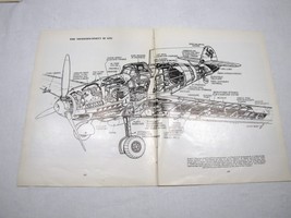 The Messerschmitt Bf 109E 42 x 28 cm disegno dettagliato Clark motore fu... - $12.54