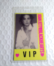 Joan Jett And The Blackhearts Vintage Backstage Pass Original Punk New Wave VIP - £11.72 GBP