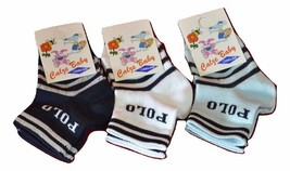 3 Pairs Socks Short Newborn Wire Scotland Gelso Art. 516N Made IN Italy - £5.96 GBP