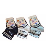 3 Pairs Short Socks Newborn Scotland Yarn Mulberry Art. 516N Made In Italy - $11.60 CAD