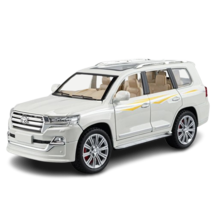 1:24 Toyota LAND CRUISER Off Road SUV Alloy Metal Diecast Car Model #white - $39.99