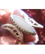 Haunted RING BLOOD MOON ECLIPSE CLEARING PAST RELEASE MAGICK RARE WITCH  - $96.23