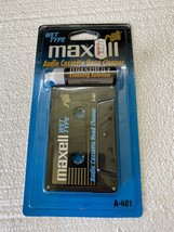 Maxell Cassette Tape Head Cleaner Wet Type A-401 Maxell NEW OLD STOCK Nos - $15.14