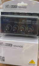 Behringer - MX400 - Micromix 4-Channel Line Mixer - $59.95