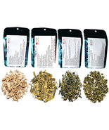 Tea Sampler, 4 Single Herbal Teas, Decaffeinated, Loose Leaf Tea - £12.56 GBP