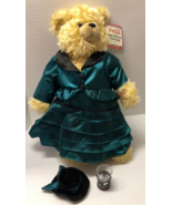 Coke COCA COLA Soda Fountain Teddy Bear With Satin Dress and Accessories - $33.92 CAD