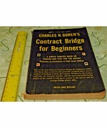 Contract Bridge for Beginners Paperback Book CHARLES H GOREN 1967 Simon ... - $6.72 CAD