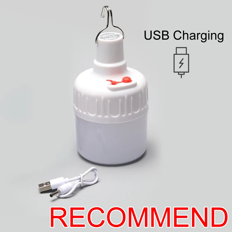 Solar Outdoor Light Waterproof Emergency Solar /USB Charging Lamp Camping Garden - £136.68 GBP