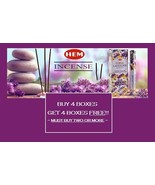 HEM Incense Sticks 20 Sticks BUY 4 GET 4 FREE!Need to buy two or more! - $34.04 MXN+