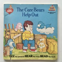 Care Bears - Help Out 7&#39; Vinyl Record / Book Kid Stuff - DBR 242, 1984 - £36.34 GBP