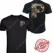 New Ford Power Stroke Diesel Mens Black Tee Shirt Front &amp; Back - £12.36 GBP