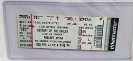 The Eagles / Glenn Frey - Original 2014 Unused Whole Full Concert Ticket - £11.79 GBP
