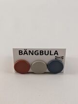 IKEA BANGBULA Wall Hooks 3 Pack Multicolor Modern Coat Hat Key Hanger 80... - $21.99