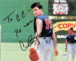 Charlie Sheen Signed 8x10 Photo PSA/DNA Autographed Wild Thing - £78.79 GBP