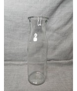 Decorative Glass Milk Jug, 8&#39;&#39; Tall/2&#39;&#39; Diameter, 12 Fl Oz Clear - $13.70 CAD
