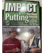 Impact Putting Dr Craig Farnsworth DVD Golf  - £19.66 GBP