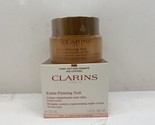 Clarins Extra Firming Nuit Night Cream NIB 1.6 oz Factory Sealed Jar All... - £31.77 GBP