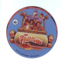The Flintstones Pinball Drink Coaster Original NOS Game Promo Plastic - $19.48