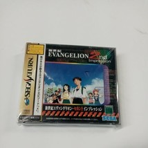 Neon Genesis Evangelion 2nd Impression Sega Saturn Ss Us Seller - £14.75 GBP