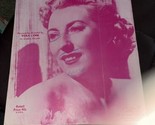AUF WIEDERSEHN SWEETHEART Sheet Music VERA LYNN 1950 #604 - £6.89 GBP