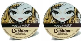 ( LOT 2 ) WET N WILD MEGA CUSHION COLOR CORRECTOR #765B YELLOW-BRIGHTENS... - $17.81