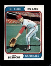 1974 Topps #209 Ted Sizemore Nm Cardinals *X52283 - £0.96 GBP