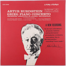 Rubinstein - Grieg, Falla, Liszt - Grieg Piano Concerto 1962 LP Record LSC-2566 - £20.99 GBP