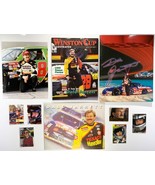 DALE JARRETT Collection Photos Trading Cards Folder Magazine 88 Ford Rac... - £30.78 GBP