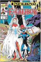Excalibur Comic Book #7 Marvel Comics 1989 New Unread Very FINE/NEAR Mint - £2.78 GBP
