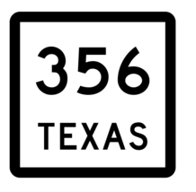 Texas State Highway 356 Sticker Decal R2651 Highway Sign - £1.13 GBP+