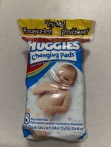 Huggies Disposable absorbent top Changing Pads Diaper Packs 8 count - $16.61