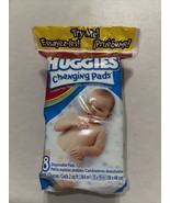 Huggies Disposable absorbent top Changing Pads Diaper Packs 8 count - £13.06 GBP