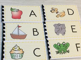  Pre-Reading  Series - 26 Alphabet Booklets - preschool - Montessori materials  - £15.29 GBP