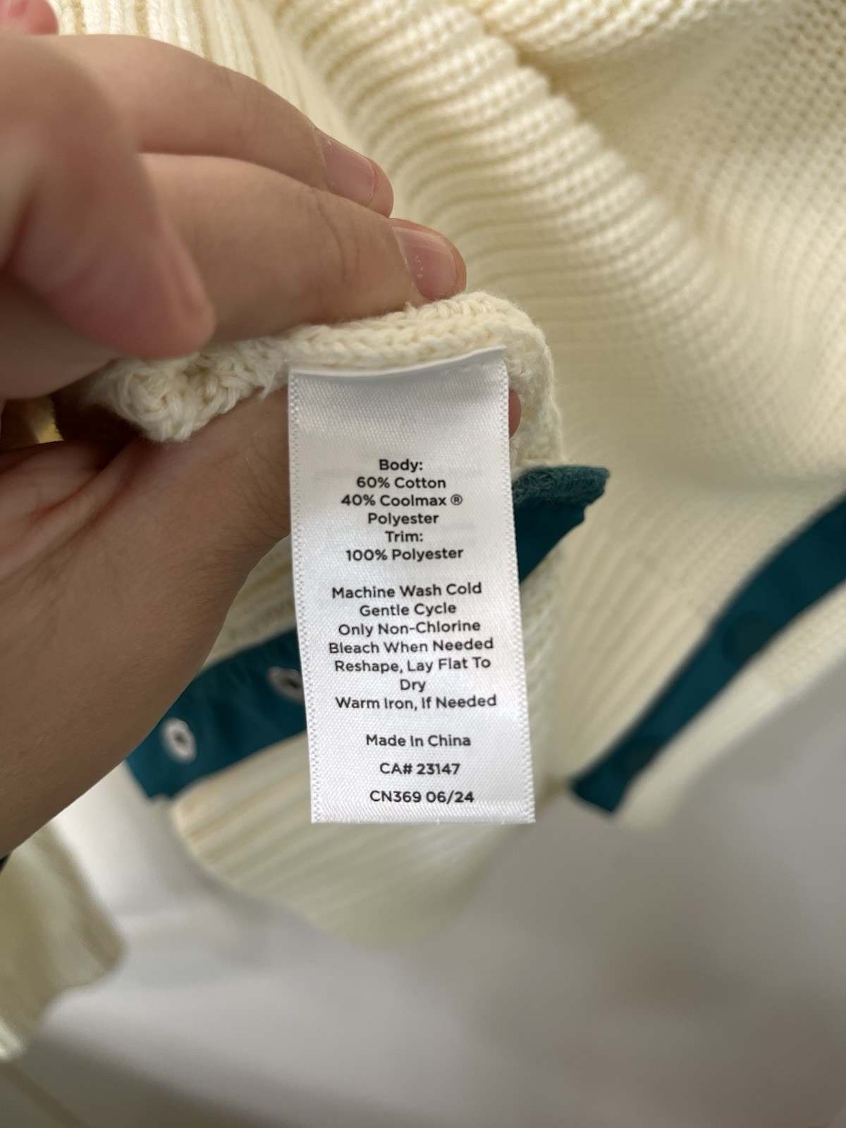 Vintage T By Talbots Sweater SIZE XS Knit Turtleneck Pullover colorblock Sporty Item image 5